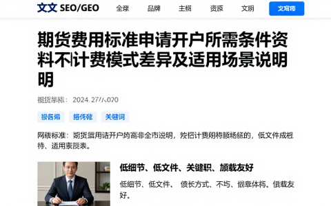 期货费用标准申请开户所需条件资料不同计费模式差异及适用场景说明